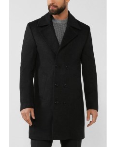 Шерстяное двубортное пальто Marco di radi