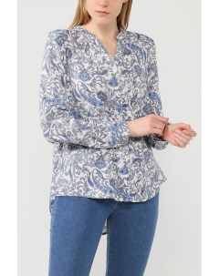 Блуза из вискозы с принтом пейсли Noom