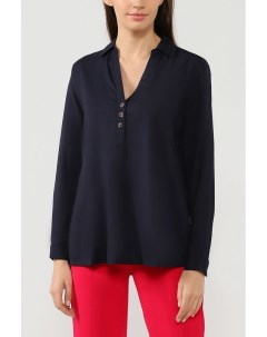 Блуза из вискозы с застежкой поло Esprit casual