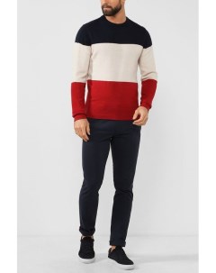 Вязаный пуловер в стиле колорблок Tommy hilfiger