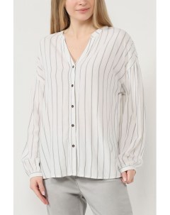 Блуза из вискозы в полоску Esprit casual