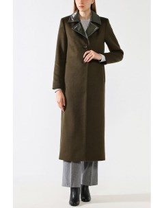 Длинное пальто из смесовой шерсти Belucci