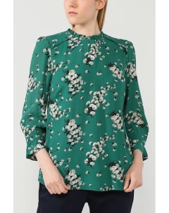 Блуза из вискозы с цветочным принтом Oasis