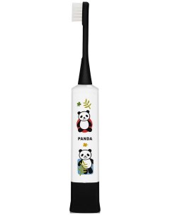 Электрическая зубная щетка для детей от 3 до 10 лет Kids Панда Цвет корпуса белый и черный Hapica