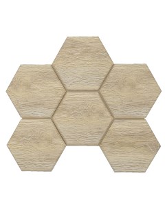 Мозаика Selection Oak SI01 Hexagon Непол 25x28 5 Ametis