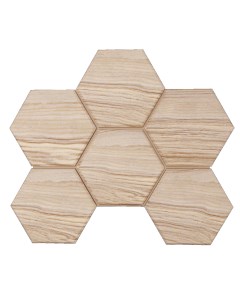 Мозаика Selection Pine SI03 Hexagon Непол 25x28 5 Ametis