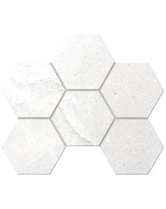 Мозаика Kailas Ivory KA00 Hexagon Непол 25x28 5 Ametis