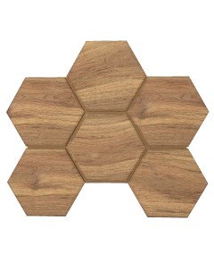 Мозаика Selection Eucalyptus SI02 Hexagon Непол 25x28 5 Ametis
