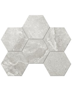 Мозаика Kailas Grey KA01 Hexagon Непол 25x28 5 Ametis