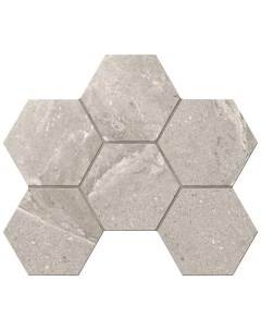 Мозаика Kailas Light Brown KA03 Hexagon Непол 25x28 5 Ametis