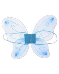 Карнавальные крылья Фея для детей цвет голубой Nnb