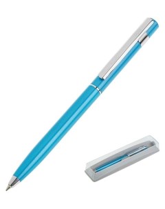 Ручка шариковая Easy корпус алюминий отделка сталь и хром узел 0 7 мм чернила синие ярко синяя Pierre cardin