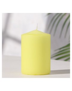 Свеча цилиндр ароматическая Лимонный фреш 8 5х6 см 180 г Nnb