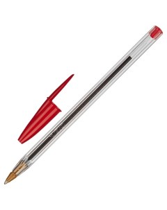 Ручка шариковая Cristal красный 0 32 мм франция Bic
