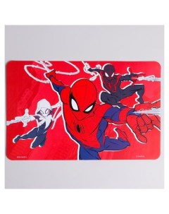 Коврик для лепки человек паук красный размер 19 29 7 см Marvel comics