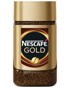 Кофе молотый в растворимом Нескафе Gold сублимированный 47 5 г стеклянная банка 04837 12326225 Nescafe