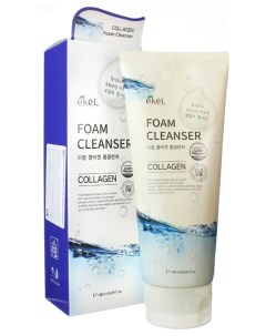 Пенка для умывания с коллагеном Foam Cleanser Collagen Объем 180 мл Ekel