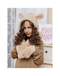 Детская шапка Кролик с блестками Mihi mihi