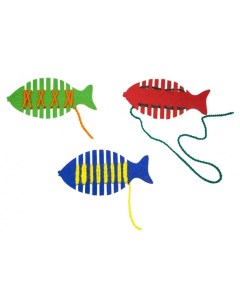 Развивающая игрушка Фетровый набор шнуровка Рыбки Стеша
