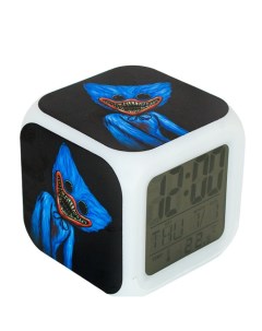 Часы Будильник с подсветкой 11 Huggy wuggy