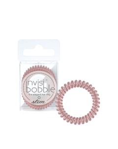 Резинки пружинки для волос Slim Pink Monocle 1 шт Invisibobble