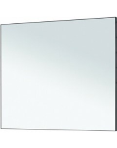 Зеркало Сильвер 90х75 черный 261673 De aqua