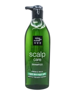 Восстанавливающий шампунь для чувствительной кожи головы Energy from Jeju Green Tea Scalp Care 680 м Mise en scene