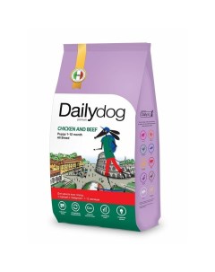 Casual Line сухой корм для щенков с индейкой и говядиной Dailydog