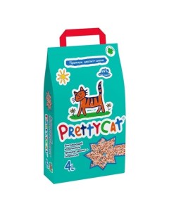 PrettyCat Premium Наполнитель впитывающий 4л 2 кг Prettycat