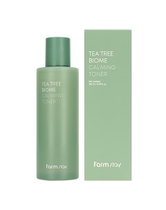Успокаивающий тонер с экстрактом чайного дерева для чувствительной кожи 200 мл Farmstay