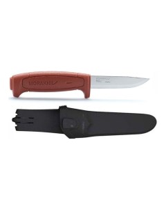 Нож Basic 511 с чехлом бордовый Mora