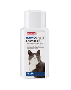 Шампунь Immo Shield Shampoo от паразитов для кошек 200мл Beaphar