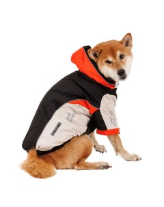 Куртка на молнии для собак 2XL черный унисекс Rungo