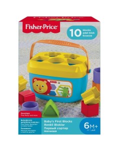 Развивающая игрушка Fisher Price Первые кубики малыша FFC84 Mattel