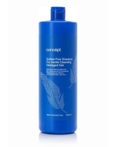 Salon Total Soft Care Бессульфатный шампунь для деликатного очищения поврежденных волос 1000 мл Concept