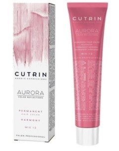 Aurora Крем краска для волос 9 16 Позолота 60 мл Cutrin