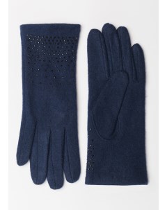 Шерстяные перчатки со стразами Elis