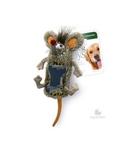 Игрушка Гигви для собак Мышь с большой пищалкой Gigwi
