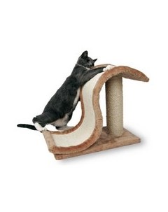 Когтеточка для кошек Трикси Волна на подставке Сизаль Плюш Trixie