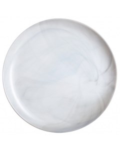 Тарелка обеденная стекло 25 см круглая Diwali Marble P9908 Luminarc