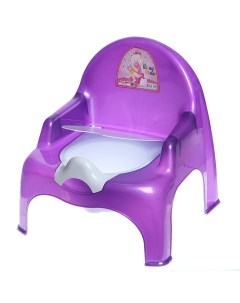 Горшок стульчик детский фиолетовый 11102 Dunya plastik