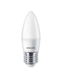 Лампа светодиодная E27 6W 4000K матовая 929002970907 Philips