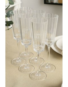 Набор из 6 бокалов для шампанского Macassar 170 мл Cristal d’arques