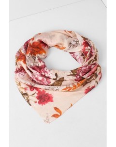 Шелковый шарф с цветочным принтом A + more
