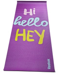 Тренировочный коврик мат для йоги 4mm Yoga Mat Crosses Hi RAYG 11030HH Reebok