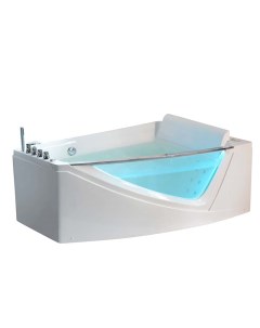 Акриловая ванна 170х120 правая на каркасе Orans