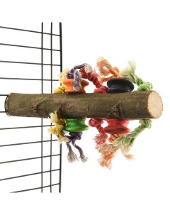 HAPPY BIRD Игрушка для птиц Жердь с игрушками 30х5см Германия Wagners