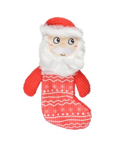 Игрушка для собак плюшевая Рождественский носок красная 30x17 5x6см Бельгия Duvo+