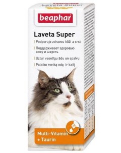 Laveta Super Витамины дкошек 50мл Beaphar