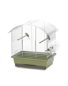 Клетка для птиц Natural Lora зеленая 34 5х21 5х35см Duvo+